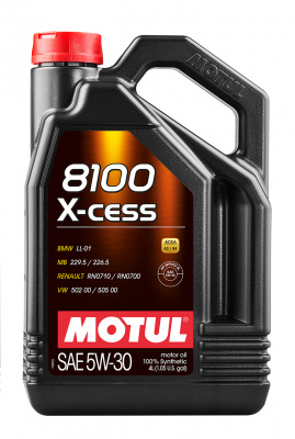 MOTUL 8100 X-cess SAE 5W-30 4л 108945