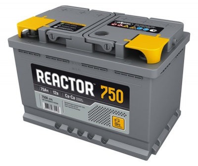 Аккумулятор Аком Reactor 75Ah/750 прав.+ /275x177x190/