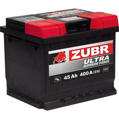 45 Ah ZUBR Ultra Asia R+ (без борта)