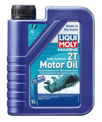 Синтетическое моторное масло для водной техники Marine Fully Synthetic 2T Motor Oil