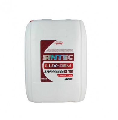 Антифриз Sintec LUX G12 (красный) 20кг