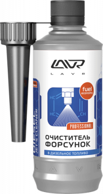 LAVR LN2110 Очиститель форсунок присадка в диз. топливо с насадкой 310мл