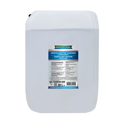 Дистиллированная деионизированная вода RAVENOL destilliertes Wasser