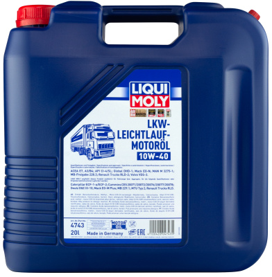 Liqui Moly LKW-Leichtlauf-Motoroil 10W-40 20л