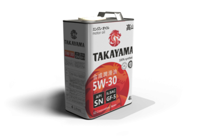 TAKAYAMA 5W-30 ILSAC GF-5 API SN 4л