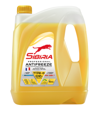 Карбоксилатный антифриз «Sibiria -40» G12+ TYPE-D