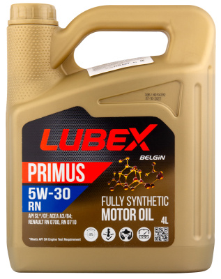 Синтетическое моторное масло PRIMUS RN 5W-30