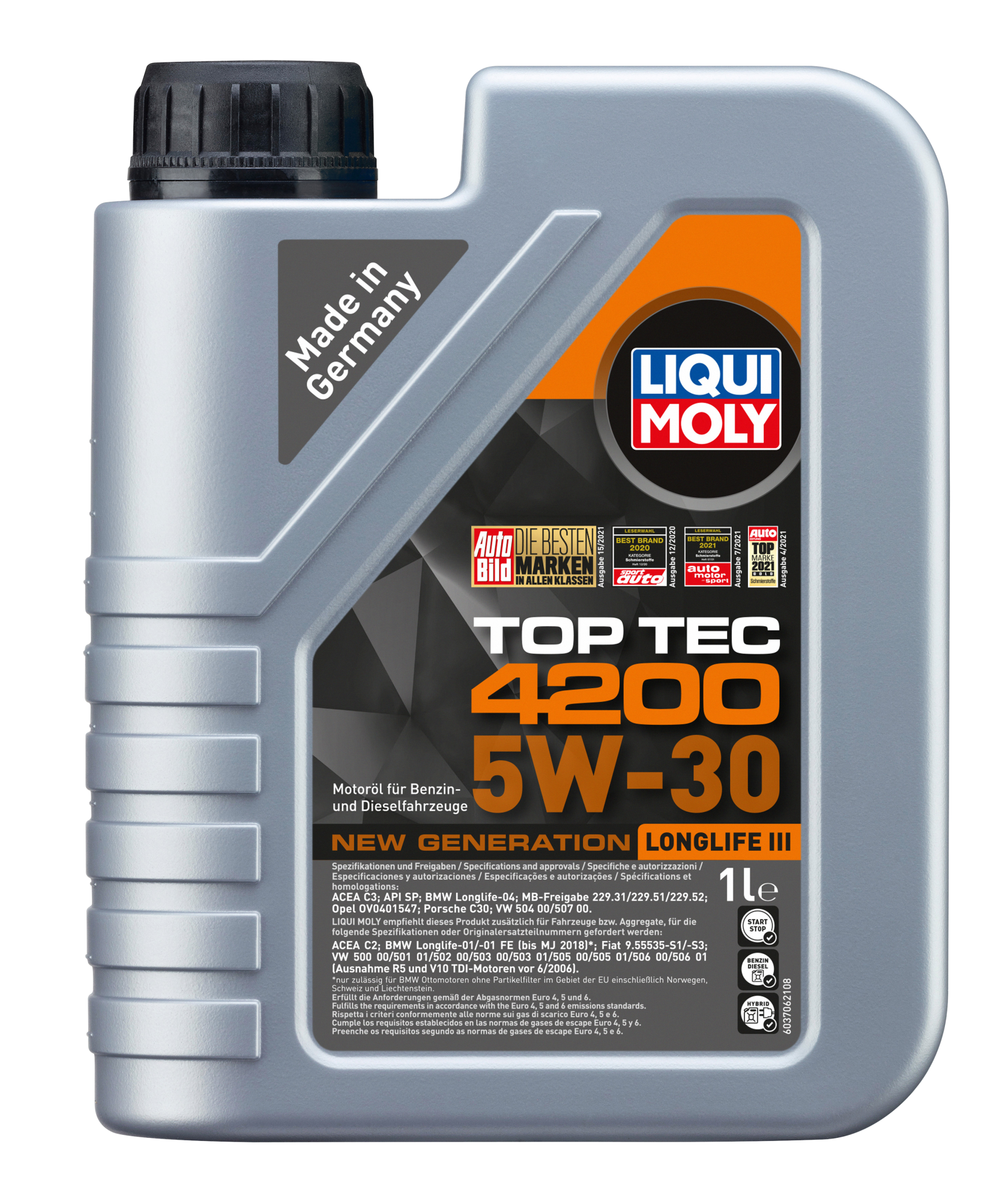 LIQUI MOLY Top Tec 4200 5w30 (1л) 7660