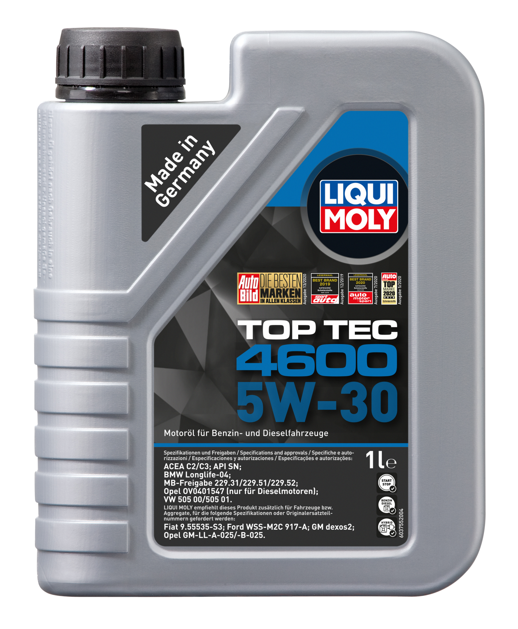Liqui Moly Top Tec 4600 5W-30 1л