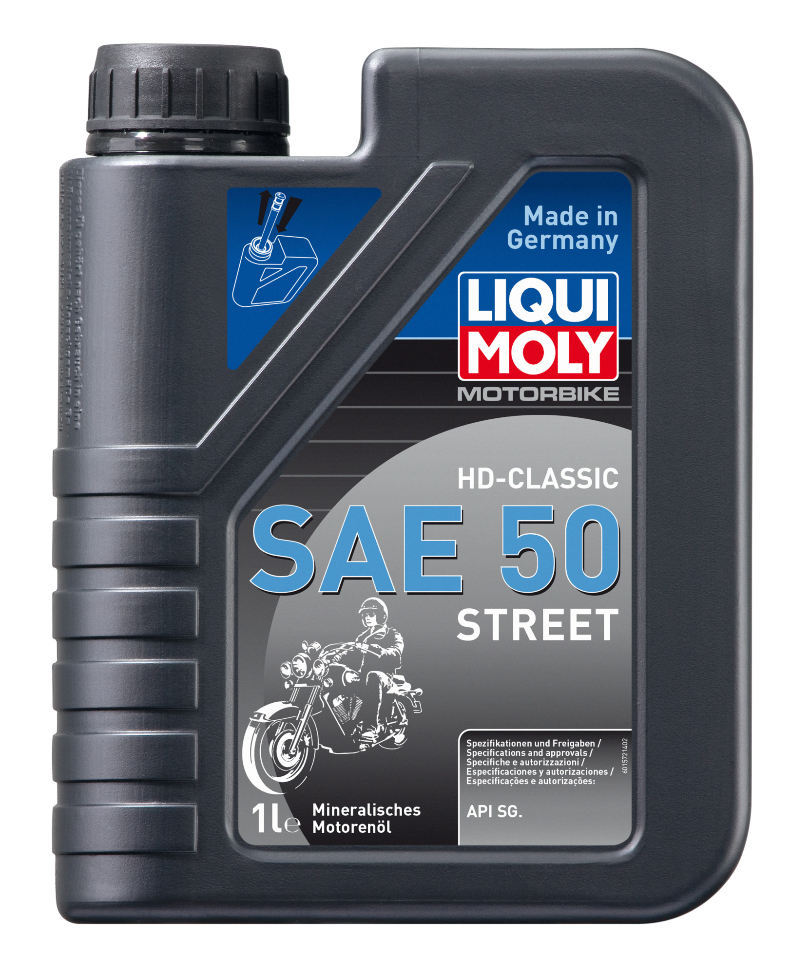 Liqui MolyMotorbike HD-Classic Street 50 SG 1л