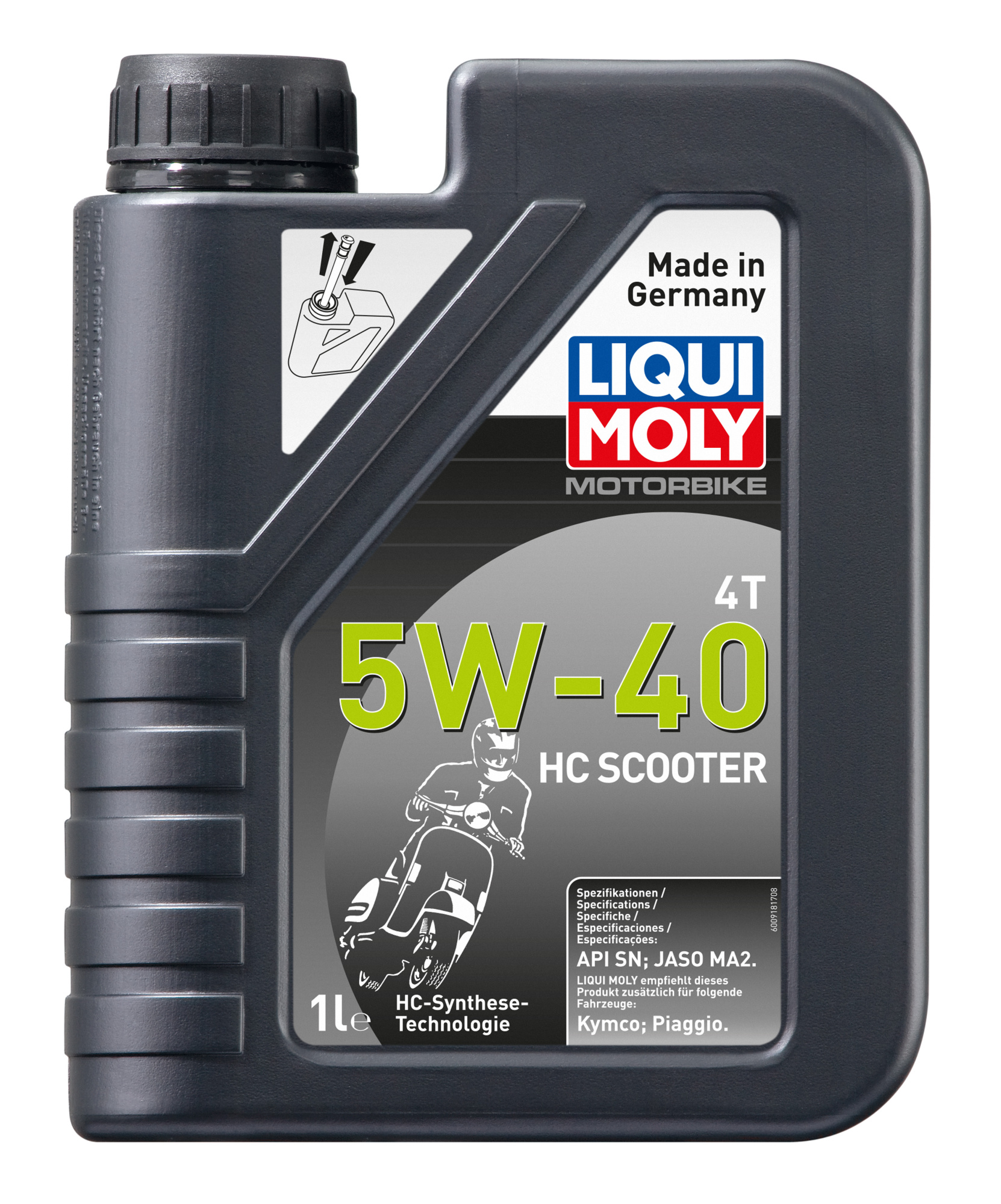 Liqui Moly Motorbike 4T HC Scooter 5W-40 1л