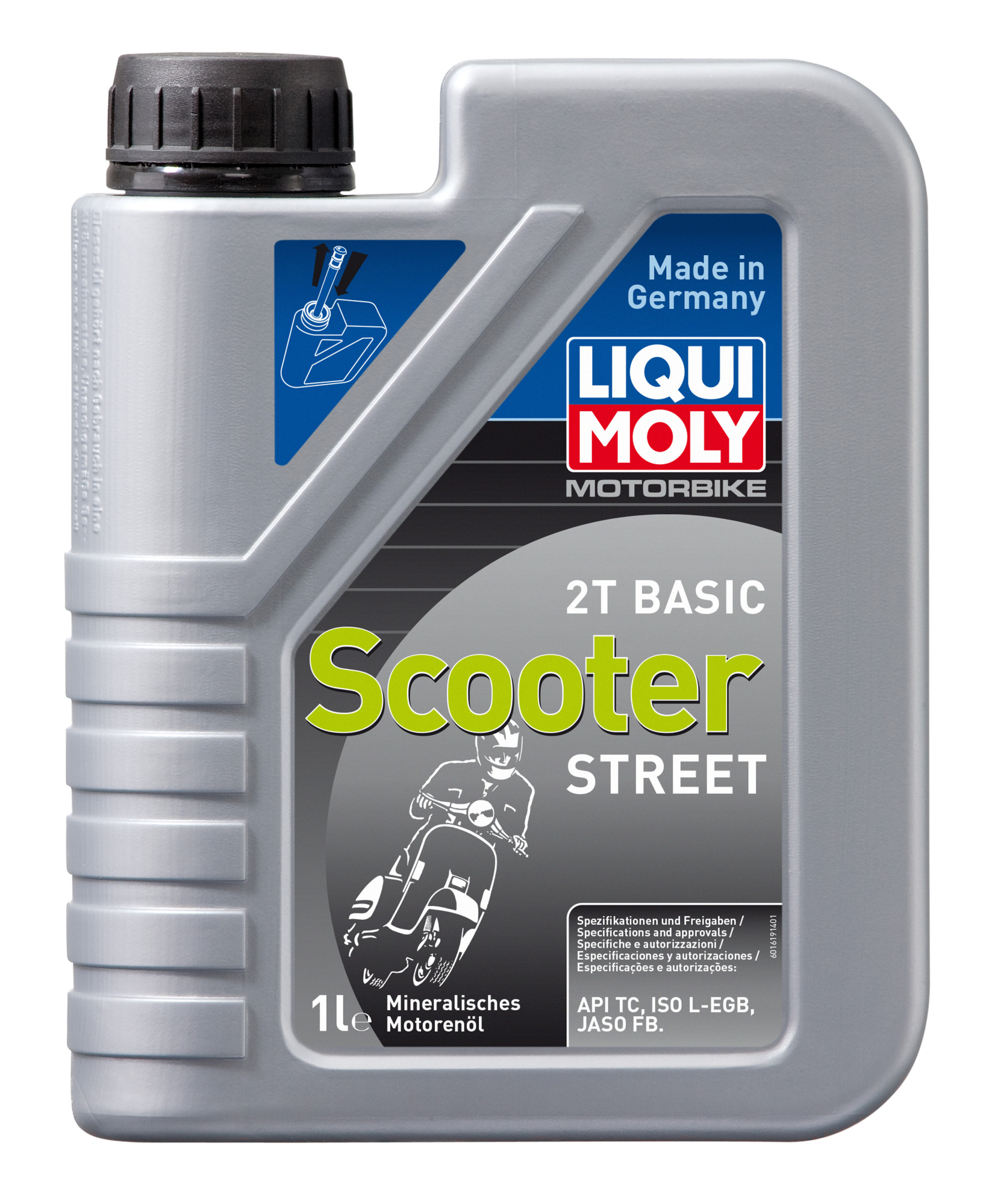 Liqui Moly Motorbike 2T Basic Scooter Street TC 1л
