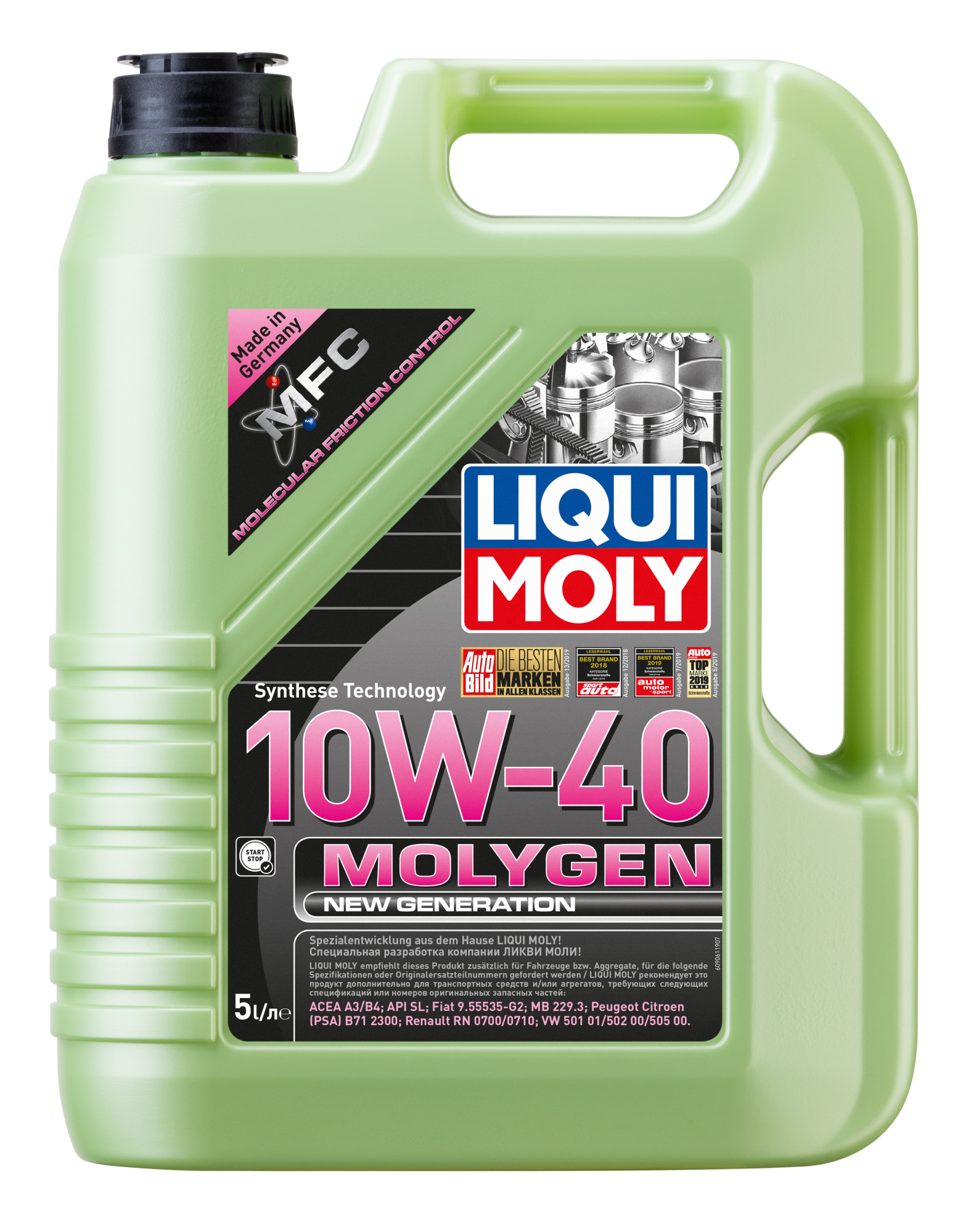 Liqui Moly Molygen New Generation 10W-40 5л