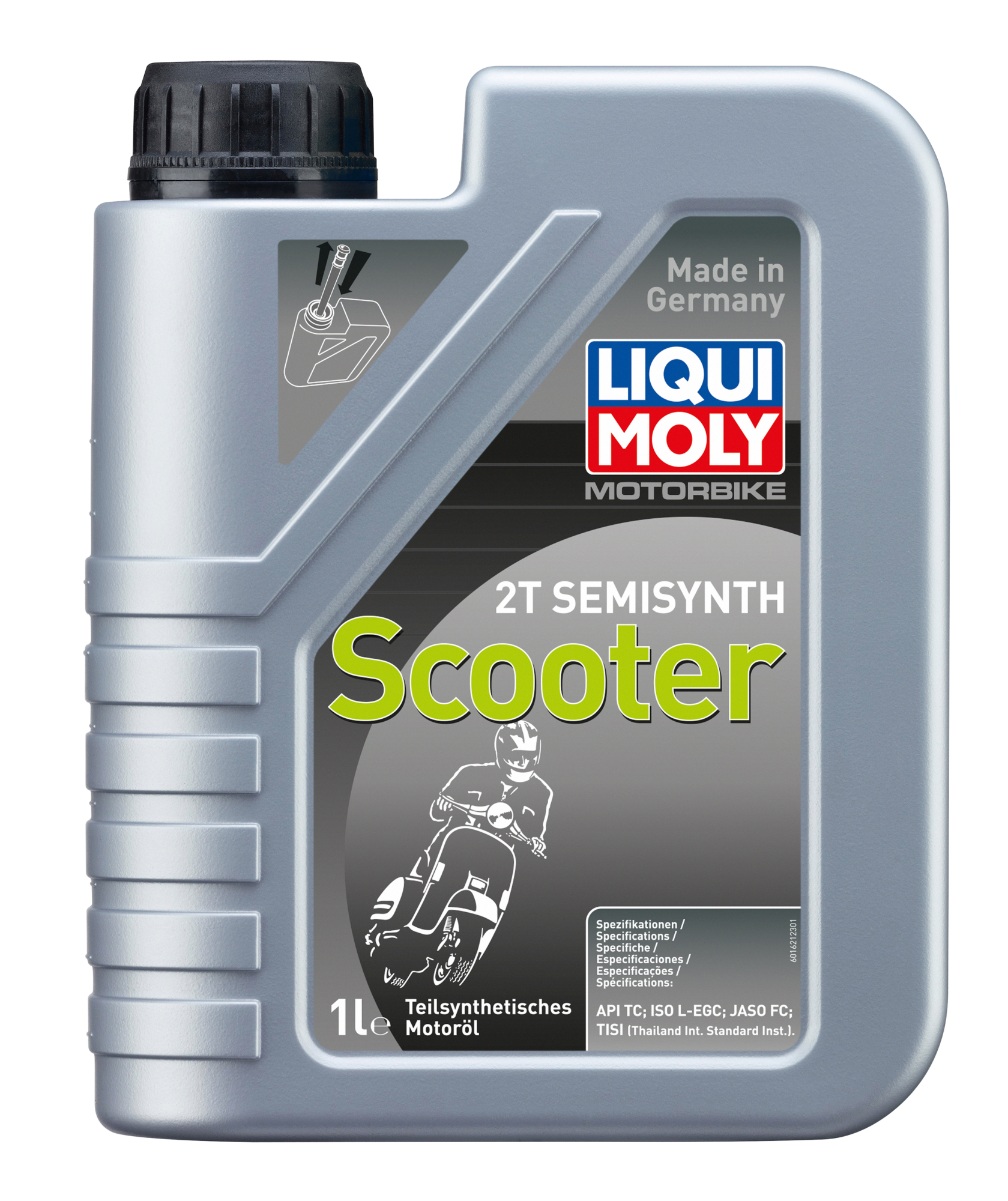 Liqui Moly Motorbike 2T Semisynth Scooter 1л