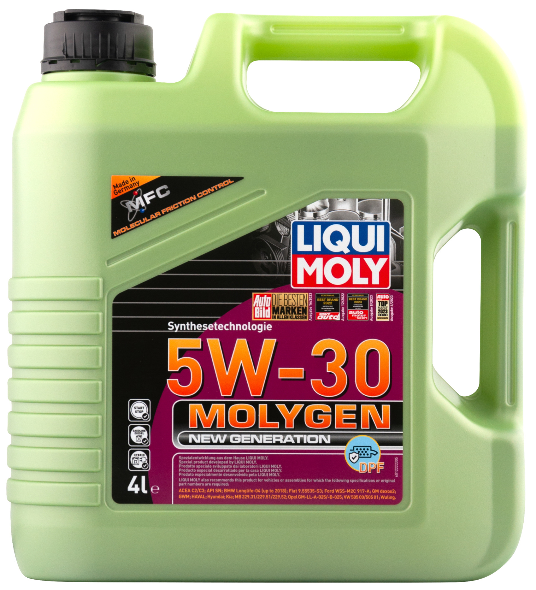Liqui Moly Molygen New Generation DPF 5W-30 4л