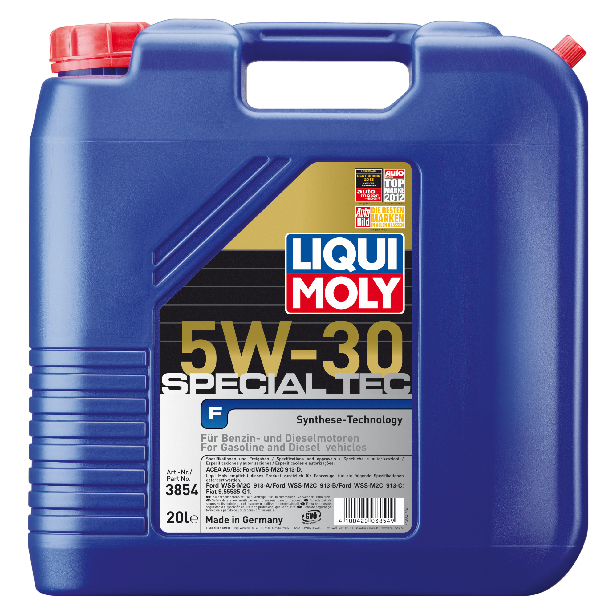 Liqui Moly Special Tec F 5W-30 20л