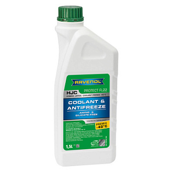 Антифриз RAVENOL HJC Hybrid Japanese Coolant Premix -40C (готовый)
