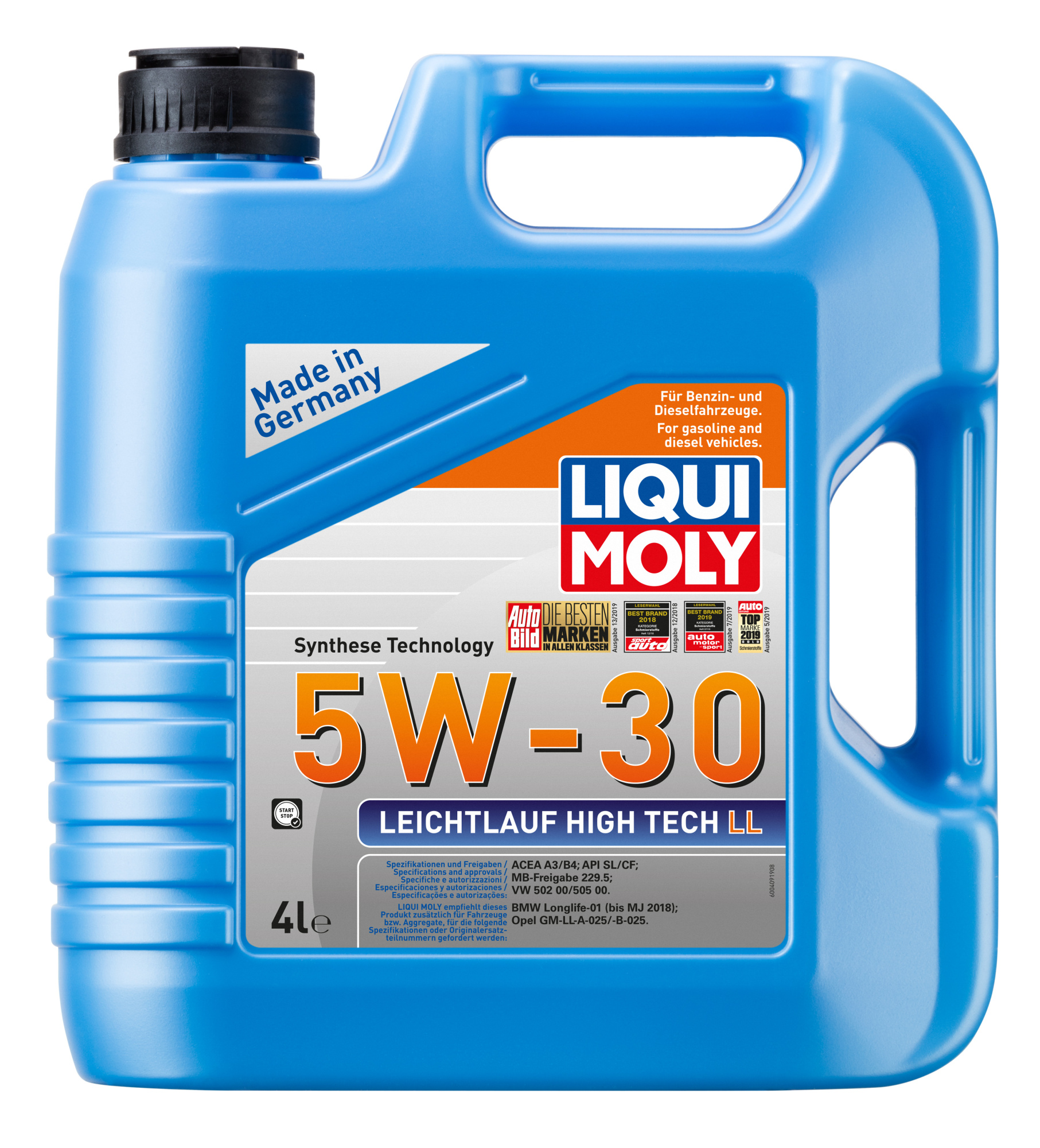 Liqui Moly Leichtlauf High Tech LL 5W-30 4л