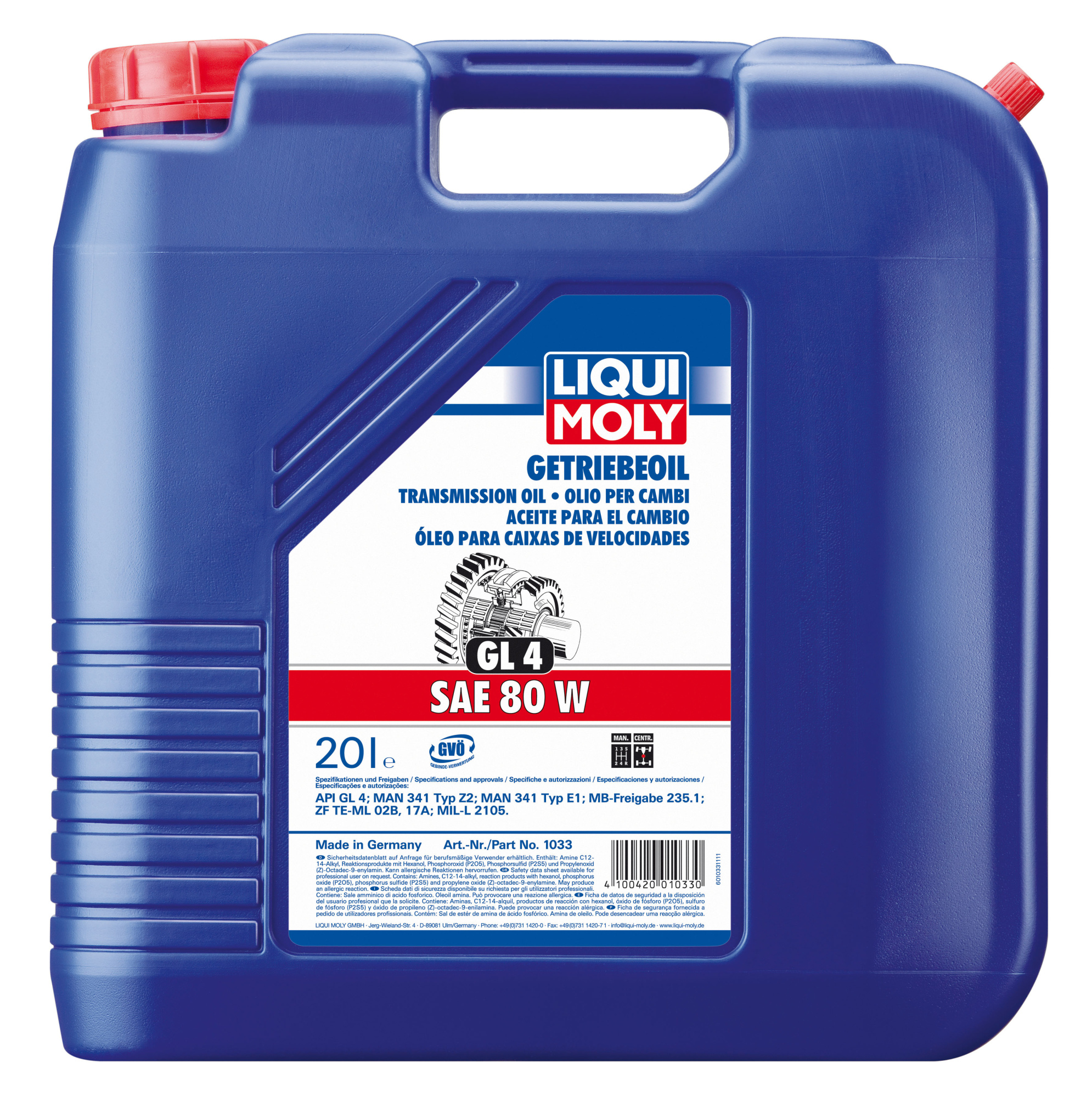 Liqui Moly Getrieb 80W 20л