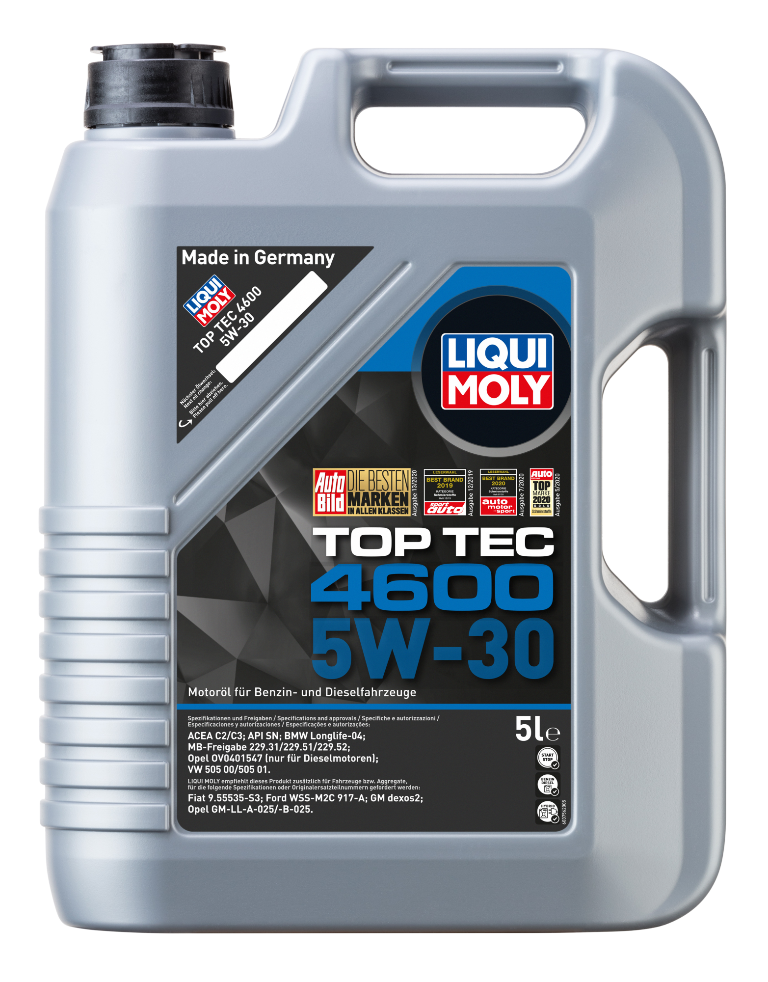 Liqui Moly Top Tec 4600 5W-30 5л