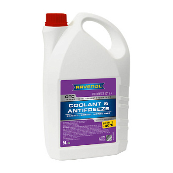 Антифриз RAVENOL OTC Protect C12+ Premix -40C (готовый)