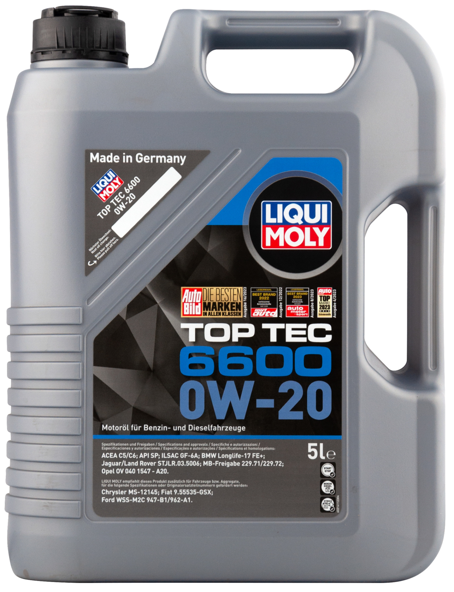 Liqui Moly Top Tec 6600 0W-20 5л